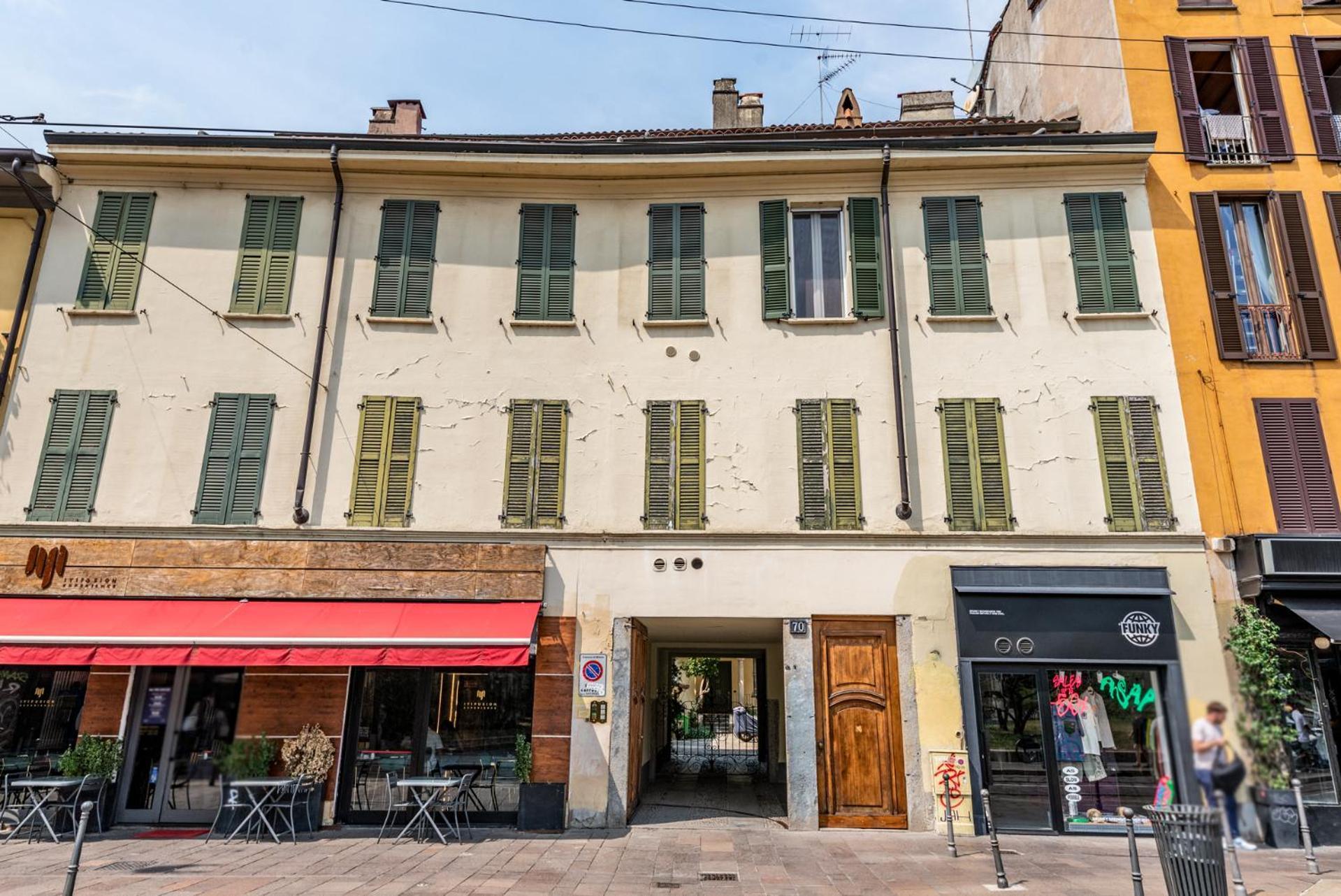 Ferienwohnung Milano 2 Pax Wi-Fi Porta Ticinese Exterior foto