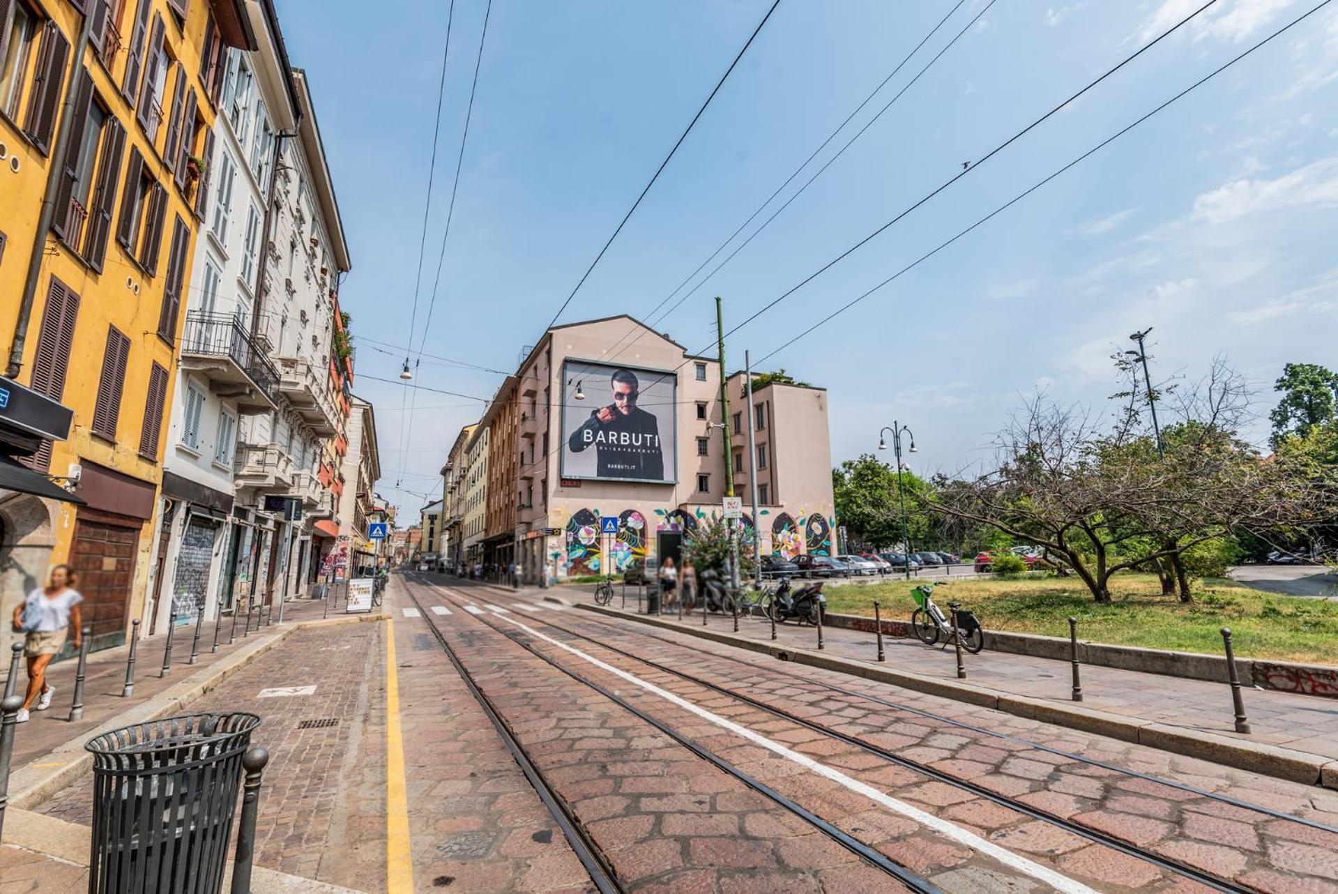 Ferienwohnung Milano 2 Pax Wi-Fi Porta Ticinese Exterior foto